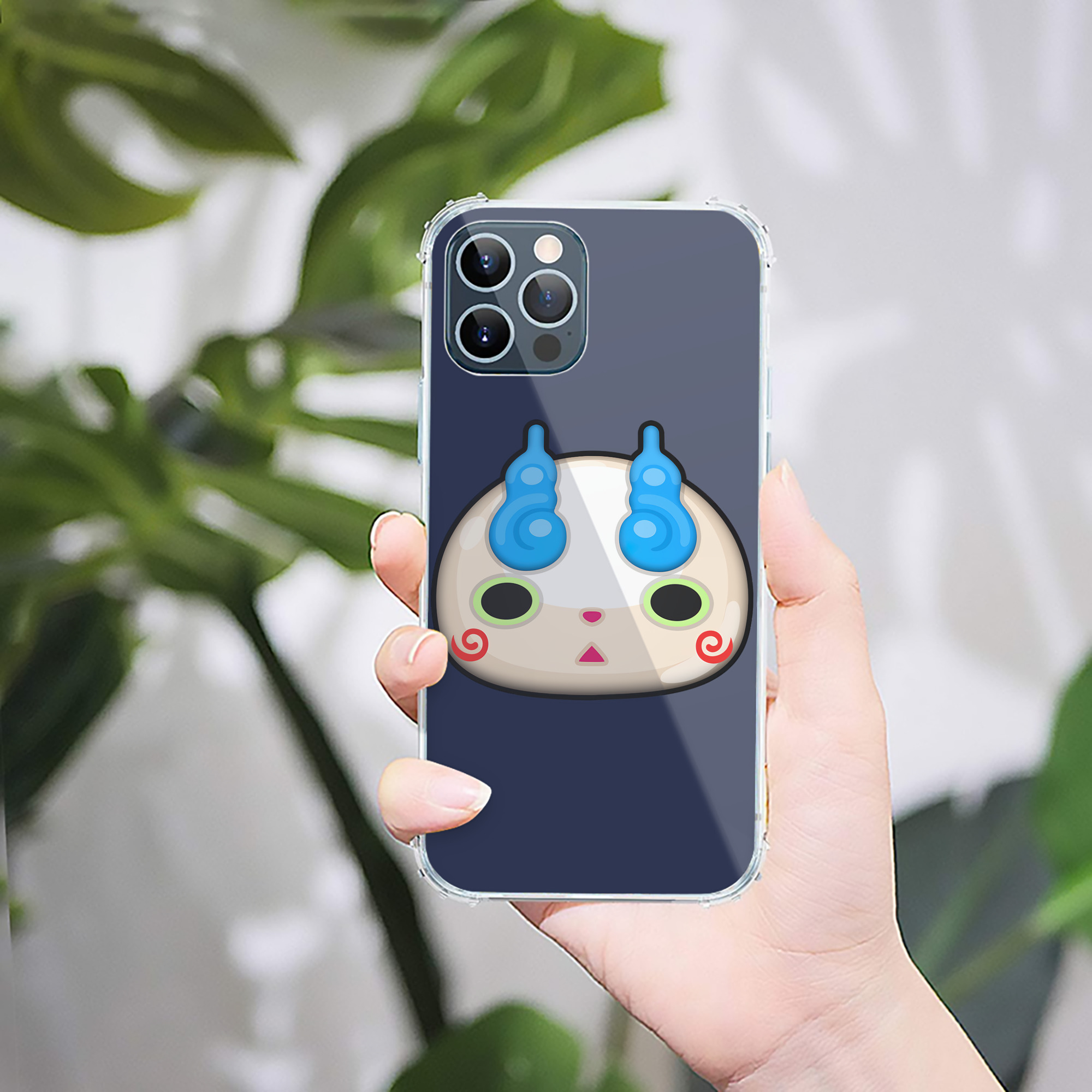 （画像用） 妖怪ウォッチ Yo-kai Watch 【iPhone 12シリーズ対応】透明スマホケース（クリアソフトケース）